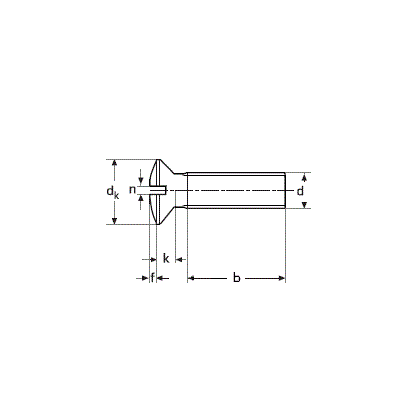 DIN 964 Винт (ISO 2010)